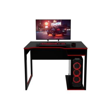 Imagem de Mesa Computador Gamer Me4161 Preto - Tecno Mobili