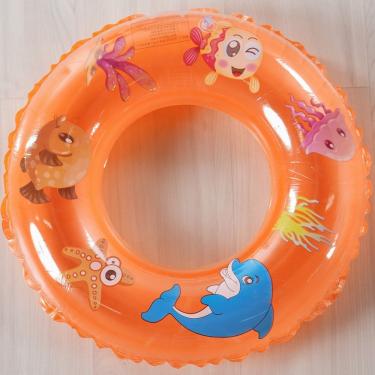Imagem de Boia Redonda Fundo Do Mar Infantil 60cm Laranja