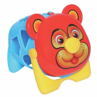 Imagem de Brinquedo Didático Urso Tomy - Mercotoys Cor: Rosa