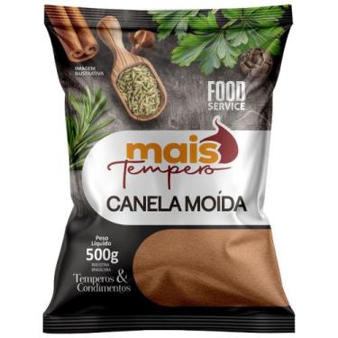 Imagem de Canela em Pó Premium Com Pacote De 500 Gramas - Mais Tempero