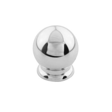 Imagem de Puxador Bola Plástico Cromado Grande 75 Gecele