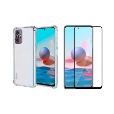 Imagem de Capa Case Compatível com Xiaomi Redmi Note 10 Pro 6.67 + Pelicula 3d -