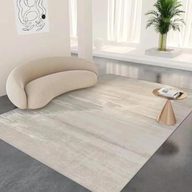Imagem de Tapete grande para sala de estar, macio e confortável, decoração para quarto, sofá, mesa, tapete lavável (300x400 cm/sem fiapos - 1)