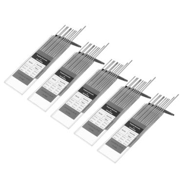 Imagem de HARFINGTON 50 peças de eletrodos de tungstênio para soldagem TIG 3/81.3 cm x 17.8 cm 1,8-2,2% tungstênio de cério para soldagem de aço inoxidável, soldagem de liga de magnésio de alumínio, cinza WC20