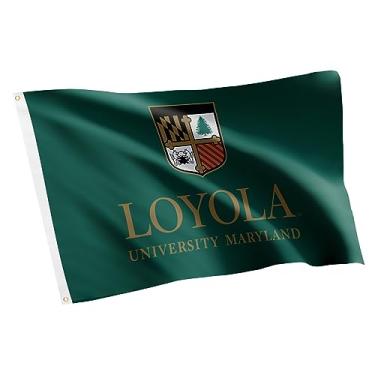 Imagem de Desert Cactus Bandeira LMU da Loyola Maryland University - Faixa de galgos de 9,5 x 1,5 m, tecido durável interno/externo, design 100% poliéster (estilo 4)