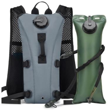 Imagem de ATBP Colete de hidratação para corrida, mochila tática 3L, para ciclismo, maratona, caminhada, mochila masculina e feminina