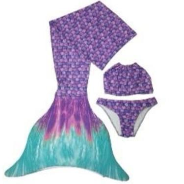 Imagem de Cauda de Sereia Completa Super Confortável para Nadar Milly