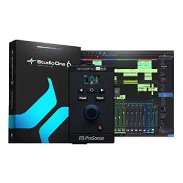 Imagem de PreSonus Interface De Áudio Usb-C Revelator Io44 Para Produção Musical E Streaming Com Mixer Integrado E Predefinições De Efeitos Fáceis De Usar, Além Do Software De Gravação Studio One Daw Preto