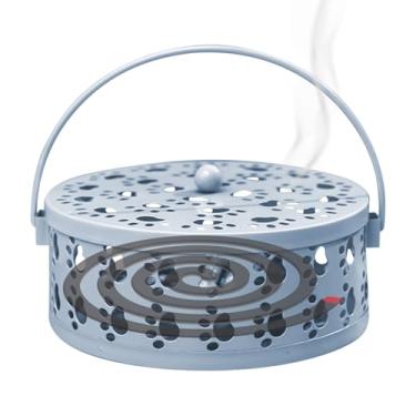 Imagem de Catador de Cinzas de Incenso - Suporte de Incenso Portátil Retro - Bandeja Para Bobina Com Recorte Em Garra De Gato Design Estético Para Campismo Meditação Casa E