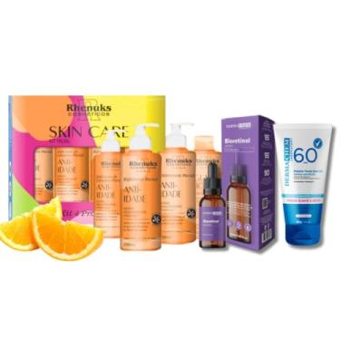 Imagem de Skincare Vitamina C Anti Idade + Sérum Bioretinol + Protetor Solar FPS60