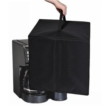 Imagem de AF-WAN Capa Para Cafeteira - À Prova De Poeira E Água Hamilton Beach Flexbrew Trio 2 Vias (49902/49915/49917/49976) Keurig K155 Preta, Nylon