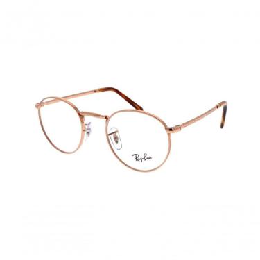 Imagem de Armação Óculos De Grau Feminino Ray-ban Rb3637-v 3094 53 New Round