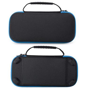 Imagem de Bolsa de armazenamento Bagive Ba Oles Bolsa de armazenamento portátil Bagive rígida, bolsa de armazenamento portátil bolsa de transporte EVA Ive bolsa rígida para G OleRed Er (zíper azul)