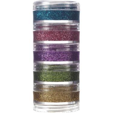 Imagem de Pintura Facial Glitter Cremoso LIGHT com 5 Cores 4G Cada - Colormake