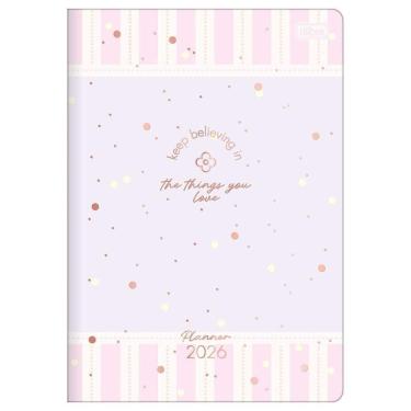 Imagem de Planner Mensal 2026 Grampeado M7 Soho Lilás Tilibra