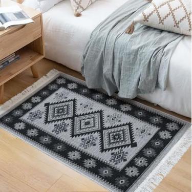 Imagem de 1 Tapete Kilim Algodão Luxo Grande Dupla Face Kcz2 60x90 - IDEALIZA, D