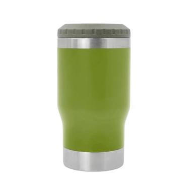 Imagem de Copo Termico Porta Lata Garrafa Long Neck Copo Abridor Cor:Verde (STO1742VDE)