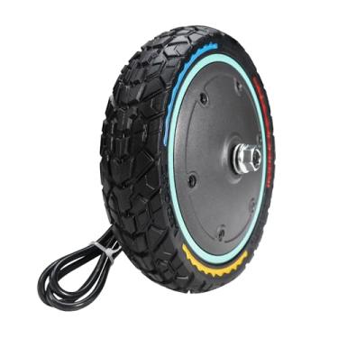Imagem de GLDYTIMES Pneu off-road com motor de cubo de 8,5 x 2,0 polegadas, roda elétrica de acionamento de 250 W 36 V APENAS para scooter elétrica Xiaomi M365/Pro, substituição de conjunto de pneu