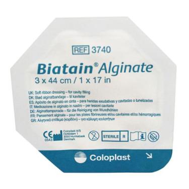 Imagem de Curativo Biatain Alginato Fita 3cm x 44cm com 1 Unidade - Coloplast