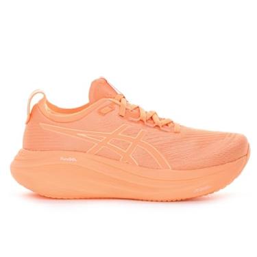 Imagem de Tênis Asics Gel Nimbus 27 Lite Show Laranja - Feminino - 39