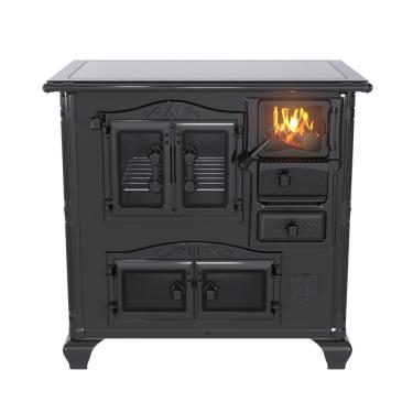 Imagem de Fogao a Lenha Venax n 1 Princess Premium Preto Onix SE