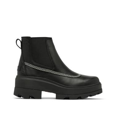 Imagem de Sorel Bota feminina Joan Frwd Chelsea, Cerâmica preta/branqueada, 42