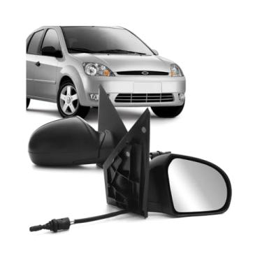 Imagem de Retrovisor Fiesta 2003 2004 2005 2006 A 2012 Com Controle