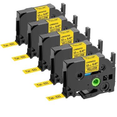 Imagem de Substituição de fita adesiva MarkDomain para Brother TZe-631 12 mm