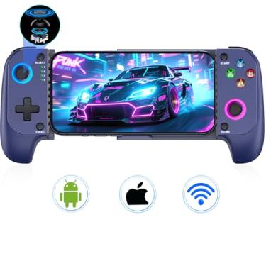 Imagem de for iPhone Game Controller – Compatible with iPhone 16/15 & Android, Mobile Gaming Controller with Hall Joystick, Phone Case Support, Wireless Phone Controller for Xbox Game Pass, Steam Link & More