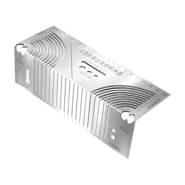 Imagem de MotiveTech Ferramenta de Marcação, Riscador de Metal, Régua Linear para Dobra de Tubos E Tubos, S