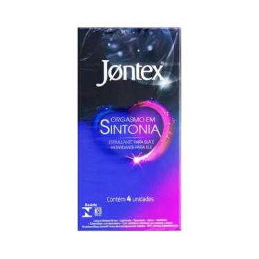 Imagem de Preservativo Lubrificado Orgasmo Em Sintonia Jontex 4 Un, 4 Unidades