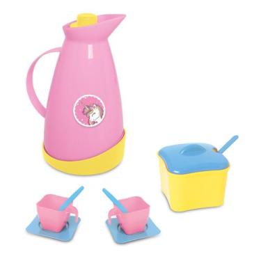 Imagem de Kit Hora do Café Unicórnio, Acessórios Para Cozinha Meninas - Samba To