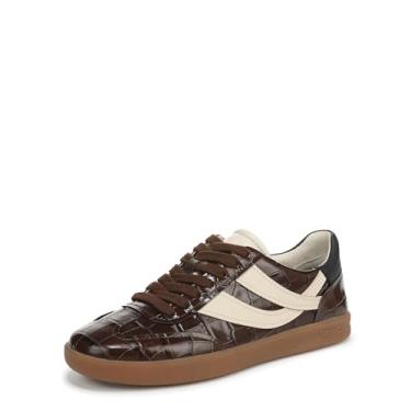 Imagem de Vince Tênis feminino Oasis-e com cadarço, Couro marrom cacau, 36