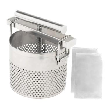 Imagem de Generic Espremedor de Recheio de Vegetais, Espremedor de Limão, Separação de Resíduos, Prensa Manual de aço Inoxidável, Prensa de Banha para Cozinha de