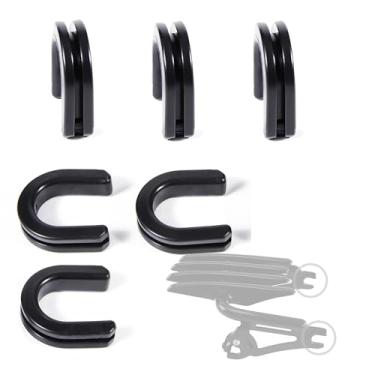 Imagem de Suporte de montagem de placa lateral para motocicleta Sissy Bar compatível com Harley Touring 1983-2025 Preto 8P