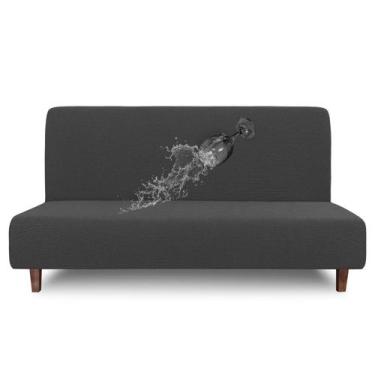 Imagem de Capa de futon Easy-Going 100% impermeável cinza escuro