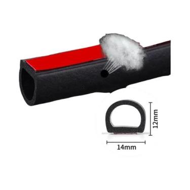 Imagem de Fita De Vedação De Borracha EPDM 2m/5m/8m/16m Para Portas E Janelas Au