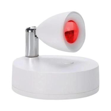 Imagem de Holofote LED Rotativo Com Controle Remoto Recarregável Para Iluminação