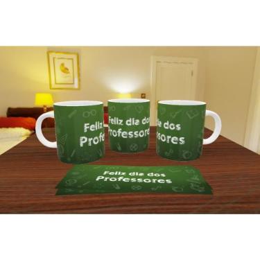 Imagem de Caneca Feliz Dia Dos Professores Lousa Personalizada - MEGA OFERTA! - 