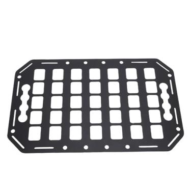 Imagem de Diydeg Lear de Caminhão Rack de Painel MOLLE, L Rastrear Painel MOLLE 15x9.25x0.08Nin Alumínio de Alumínio MOLLE Painel MOLLE Painel de Armazenamento Modular para Carros SUVs Van RVs