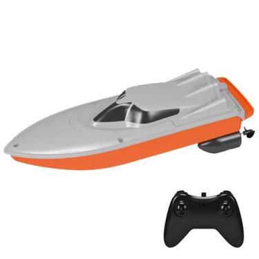 Imagem de Barcos de controle remoto sem fio menino competitivo água lancha elétr