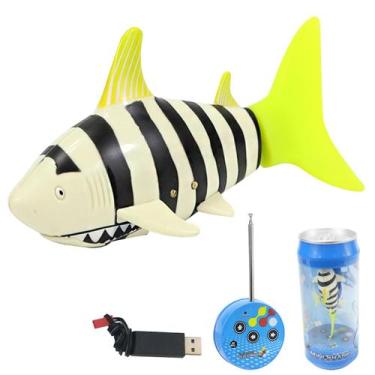 Imagem de Mini brinquedo de tubarão de controle remoto de água brinquedo de cont