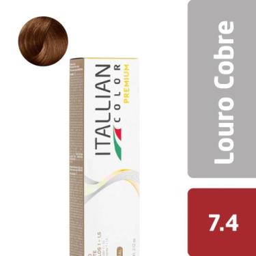 Imagem de Coloração Tinta Cabelos Tons Naturais 60g Escolha sua Cor Itallian Col