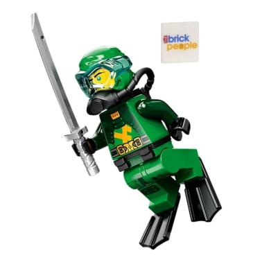 Imagem de LEGO Ninjago: Lloyd Seabound em equipamento de mergulho com Grappling 
