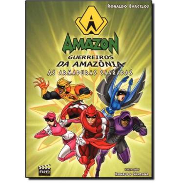 Imagem de Amazon: Guerreiros da Amazônia - As Armaduras Sagradas - EDITORA RJR, 