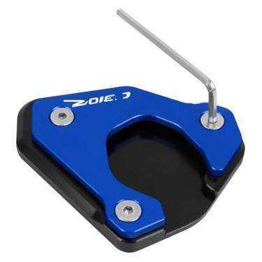Imagem de Acessórios de motocicleta Placa de extensão de suporte CNC Suporte lateral para pé almofada de ampliação compatível com G310GS G 310GS G 310 GS 2017-2023 (G310r azul 22-23)