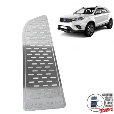 Imagem de Descanso De Pé Gravação em Prata Ford Territory