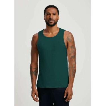 Imagem de Camiseta regata canelada ribana - goodstylelife, Verde, m