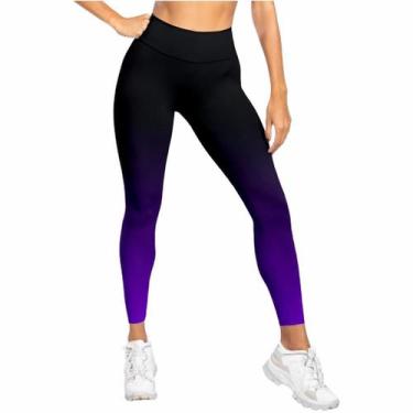 Imagem de Calça Legging Feminina Academia Fitness Sem transparência Grossa Dia a