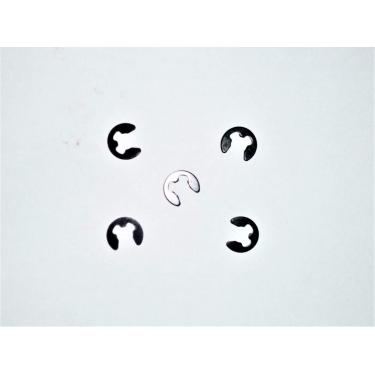 Imagem de CTS Pacote com 5 E-Clips de freio para Serra de Motosserra Stihl 017 018 MS170 MS180 MS200 021 023 Substitui 9460 624 0400 e 94606240400